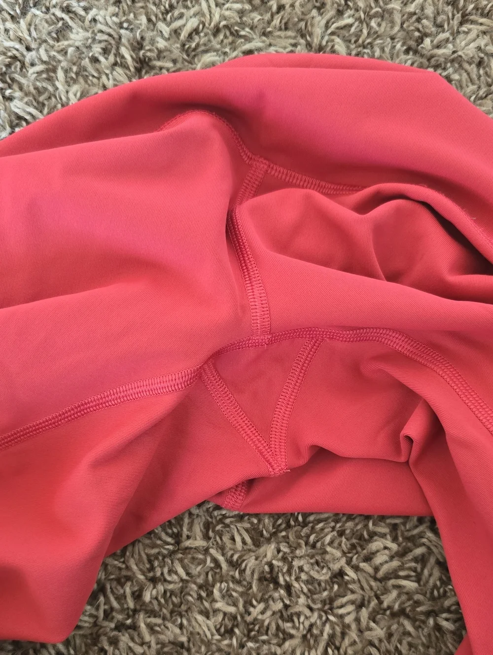 Lululemon Wunder Under Crop (Hi-Rise) in Vintage Rose